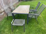 Tuinset, Tuin en Terras, Tuinsets en Loungesets, Ophalen, Gebruikt, 4 zitplaatsen, Tuinset