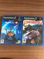 PlayStation 2 games wall e en need for speed carbon, Spelcomputers en Games, Ophalen of Verzenden, Zo goed als nieuw