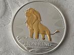 Zilveren 1 oz lion king verguld 2011, Postzegels en Munten, Munten | Amerika, Ophalen of Verzenden, Noord-Amerika