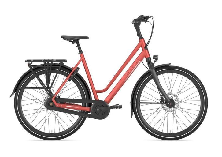 GAZELLE Chamonix C8 Dames Metallic Orange Mat 61cm 2024, Fietsen en Brommers, Fietsen | Dames | Damesfietsen, Nieuw, Gazelle, 56 cm of meer
