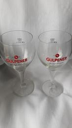 GULPENER glazen op voet, 2 stuks, 0,25 l, Ophalen of Verzenden, Zo goed als nieuw, Bierglas