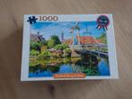 Legpuzzel - De Kwakelbrug in Edam - 1000 stukjes, Ophalen of Verzenden, 500 t/m 1500 stukjes, Zo goed als nieuw, Legpuzzel