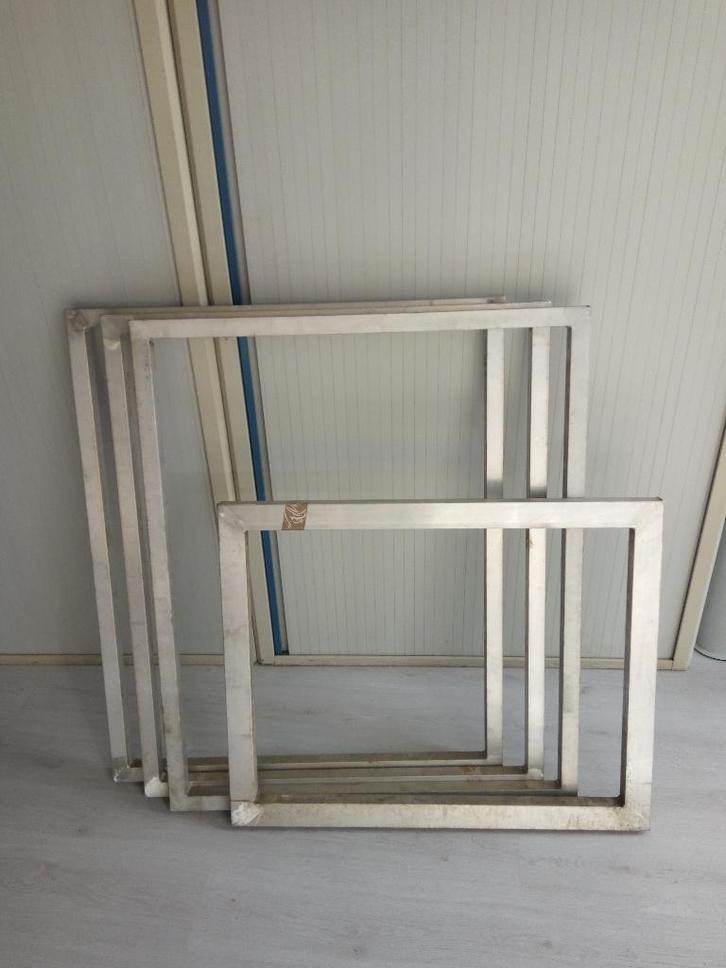 Zeefdrukraam / zeefdrukkader (3 stuks), Hobby en Vrije tijd, Knutselen, Nieuw, Gereedschap of Toebehoren, Ophalen