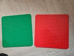 2 duplo bouwplaten, Ophalen, Gebruikt, Duplo