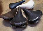 Zadels 5 stuks o.a. Brooks leer - Vintage Fietszadels, Fietsen en Brommers, Fietsonderdelen, Ophalen of Verzenden, Gebruikt, Algemeen