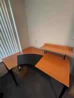 Hoekbureau met plank, Ophalen, Gebruikt, Bureau