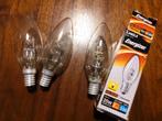 3 Energizer halogeen kaars lamp E14 20W-25W lampen, Huis en Inrichting, Lampen | Losse lampen, Minder dan 30 watt, Halogeen (gloei)lamp