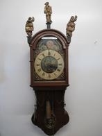 Oer 09686 18e eeuwse bijzondere kortstaart met maan en datum, Antiek en Kunst, Antiek | Klokken, Ophalen