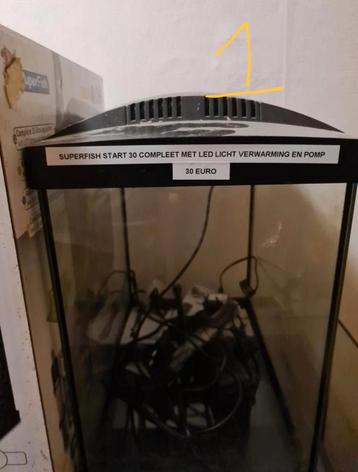 Meedere aquarium te koop beschikbaar voor biedingen