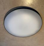 IKEA NYMÅNE Led Plafondlamp Zwart 45cm, Ophalen of Verzenden, Gebruikt, Kunststof