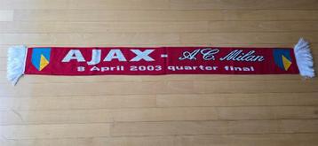 Sjaal Ajax - AC Milan ¼ finale CL 8-4-2003 