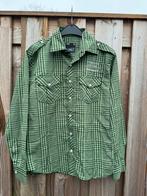 *G-Star Raw* Leuk groen Overhemd mt M, G-Star Raw, Zo goed als nieuw, Groen, Halswijdte 39/40 (M)