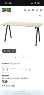 In nieuwstaat! Bureau Trotten IKEA., Ophalen, Zo goed als nieuw