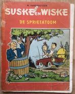 WILLY VANDERSTEEN - SUSKE EN WISKE - DE SPRIETATOOM - 1961, Boeken, Stripboeken, Eén stripboek, Ophalen of Verzenden, Gelezen
