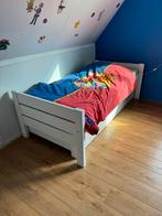 2x Wit eenpersoons bed met logeerbed en lades en bureau, Kinderen en Baby's, Kinderkamer | Complete kinderkamers, Gebruikt, Jongetje of Meisje