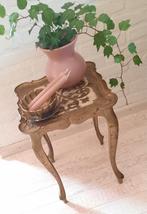 Italiaans bijzettafeltje, Minder dan 45 cm, Minder dan 55 cm, Shabby chic Elegant, Ophalen of Verzenden
