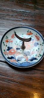 Japans schaaltje met zilveren vin, 18e/19e eeuw, Antiek en Kunst, Ophalen of Verzenden