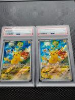 Pikachu Holo Pokemon kaart Paldea Evolved ETB promo PSA7 NM, Ophalen of Verzenden, Zo goed als nieuw