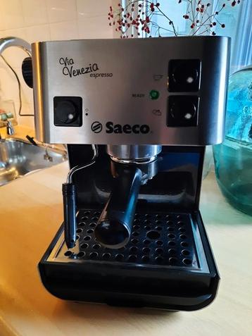 Espressomachine Saeco Via Venetia - RVS. beschikbaar voor biedingen