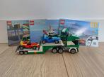 legoset creator racewagen transportvoertuig (31113), Ophalen of Verzenden, Gebruikt, Complete set, Lego