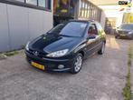 Peugeot 206 1.6-16V XS // Pano // Groot Scherm // Leder!, Voorwielaandrijving, Gebruikt, Zwart, Handgeschakeld