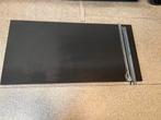 Blad antraciet 80 x 40 + geleiders nog nieuw, Doe-het-zelf en Verbouw, Platen en Panelen, Ophalen of Verzenden, Zo goed als nieuw