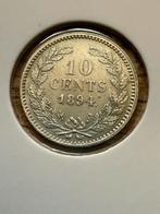10 cent 1894 Wilhelmina, Ophalen, Koningin Wilhelmina, 10 cent