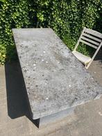 Massief betonnen tuintafel, Tuin en Terras, Tuintafels, Ophalen, Gebruikt, Rechthoekig, Overige materialen