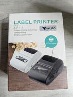 Nieuwe Labelprinter - Compact en Draadloos, Ophalen of Verzenden, Nieuw, Etiket, Vavupo