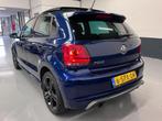 Volkswagen Polo 1.2 TSI R-Line Edition Pano/Automaat/Xenon/C, Auto's, Euro 5, Gebruikt, 4 cilinders, Blauw