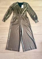 Ted Baker Twigga metallic gold culotte driekwart jumpsuit, Ophalen, Nieuw, Maat 38/40 (M), Zwart