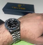 Luxe horloge silver met diamanten, Ophalen of Verzenden, Nieuw