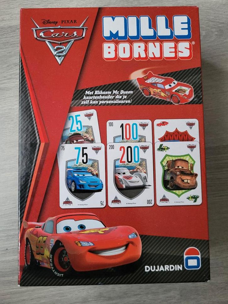 1000 TERMINALS CARS 2 kaartspel, Hobby en Vrije tijd, Gezelschapsspellen | Kaartspellen, Gebruikt, Ophalen of Verzenden