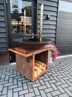 OFYR 100 Pro cortens met opties, Tuin en Terras, Houtskoolbarbecues, Verzenden, Zo goed als nieuw, OFYR, Met accessoires