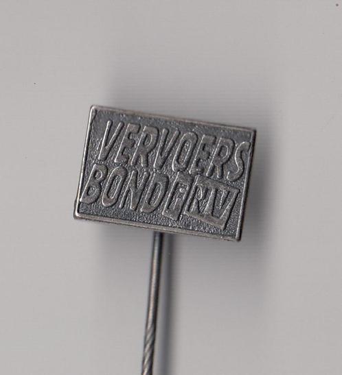 FNV Vakbond Vervoersbond speldje, Verzamelen, Speldjes, Pins en Buttons, Gebruikt, Speldje of Pin, Overige onderwerpen, Ophalen of Verzenden