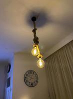 Touwlampen maar één jaar gebruikt., Huis en Inrichting, Lampen | Kroonluchters, Ophalen of Verzenden, Zo goed als nieuw