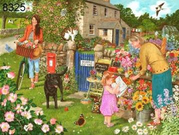 House of Puzzles - Pocketful of Posies - 1000 stukjes beschikbaar voor biedingen
