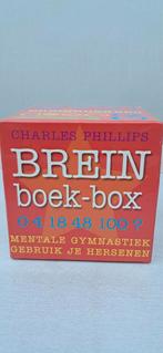 Brein boek-box, Hobby en Vrije tijd, Ophalen of Verzenden, Minder dan 500 stukjes, Zo goed als nieuw, Overige typen