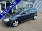 Opel Corsa 1.2-16V Elegance (bj 2001), Voorwielaandrijving, Gebruikt, Zwart, Blauw