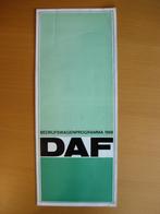 DAF Programma Brochure 1968 - NL - 2600 2400 1900 1600 1300, Ophalen of Verzenden, Zo goed als nieuw, Overige merken, DAF