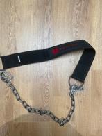 Domyos Halterriem / lifting belt met Ketting, Ophalen, Gebruikt, Rug, Halterriem