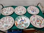 -	Borden chinees 6 dineer borden vintage, Ophalen of Verzenden