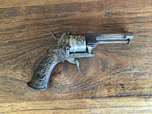 Penvuur revolver pistool, Antiek en Kunst, Antiek | Overige Antiek, Ophalen of Verzenden
