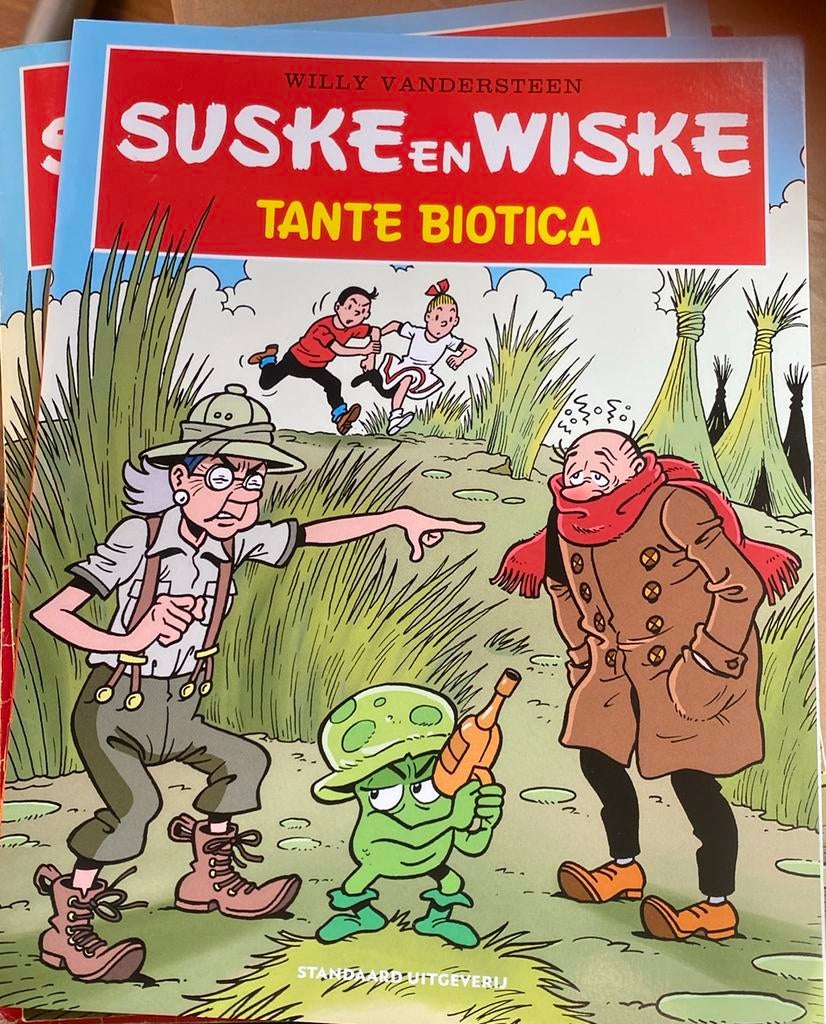 Suske en Wiske tante biotica, Eén stripboek, Ophalen of Verzenden, Zo goed als nieuw