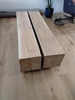 Salontafel, Ophalen, Gebruikt, Eikenhout, Industrieel,  design