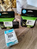 HP cartridge zwart en kleur 305 xl, Ophalen of Verzenden, Zo goed als nieuw