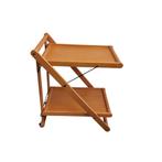 Mid century trolley, serveerwagen Nucci Valsecchi (Italy), Ophalen, Gebruikt, Onbekend, Onbekend