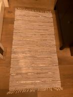 Nordal Vloerkleed Leer 80x150cm, Beige, 100 tot 150 cm, Boho, Zo goed als nieuw
