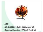AOC G1, Gaming, HD, In hoogte verstelbaar, AOC