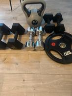 Thuisgym, halters dumbells enz, Ophalen, Gebruikt, Halterset